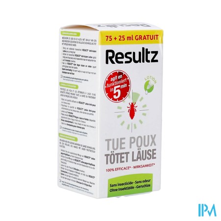 Resultz Lotion A/poux 75ml+25ml Promo