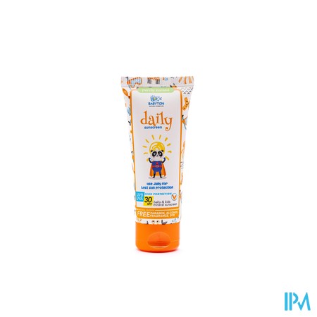 Babyton Natuurlijke Minerale Zonnecreme Tube 50ml