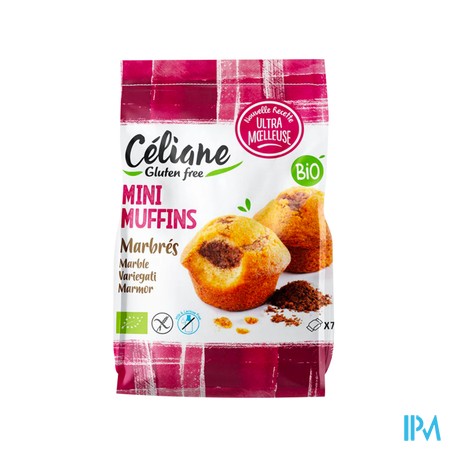 Celiane Mini Muffins Marmer Bio 8x200g Revogan