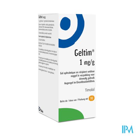 Geltim 1mg/ml Ooggel 90 Ud