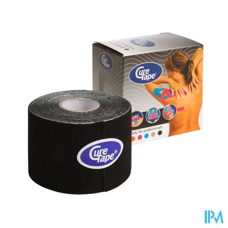 Curetape 5cmx5m Zwart