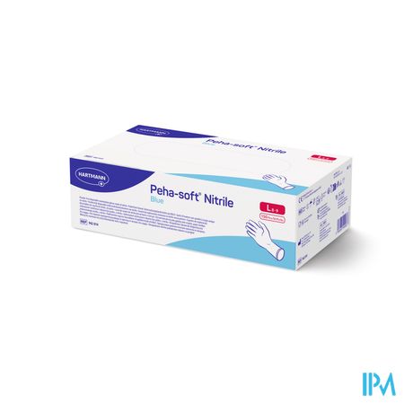 Peha Soft Handschoen Nitrile Blauw l 150 9420630