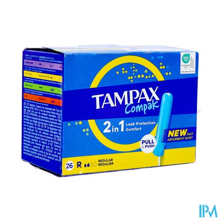 Tampax Compak Regular 26