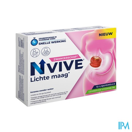 NVIVE LICHT MAAG BEGINZWANGERSCHAP 12 LIQ TABL