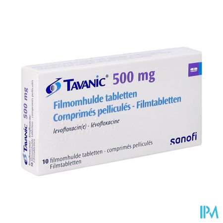 Tavanic 500 Comp 10 X 500mg