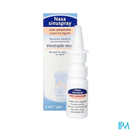 Nasasinuspray 0,5mg/ml Sine Cons.junior Neusv.10ml