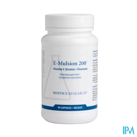 E Mulsion 200iu Biotics Caps 90