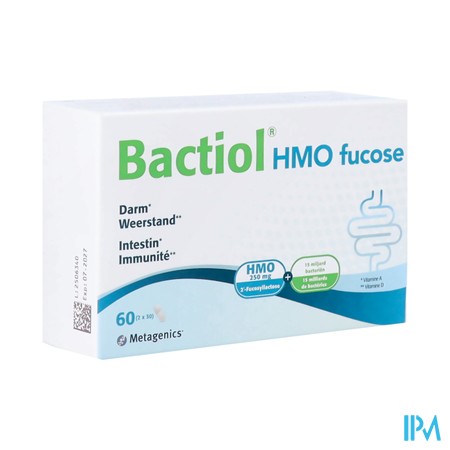 Bactiol Hmo Fucose Caps 60 Metagenics
