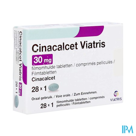 Cinacalcet Viatris 30mg Filmomh Tabl 28