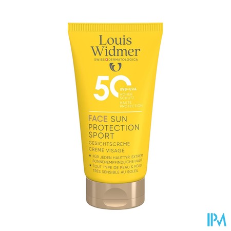 Widmer Sun Face Protection Sport 50 N/parf Tb 50ml