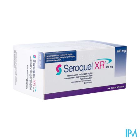 Seroquel Xr 400mg Comp 100 X 400mg