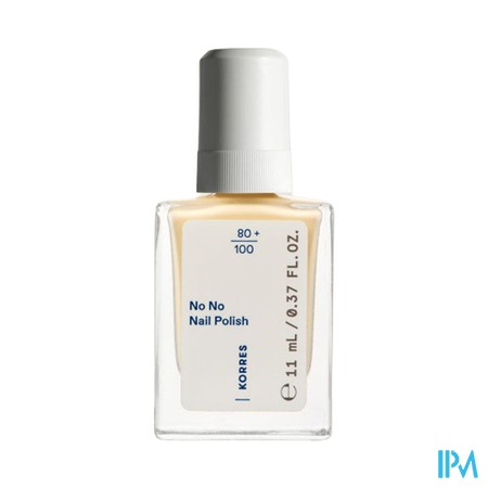 Korres Km No No Nail Polish 32 Pastel Yellow 11ml