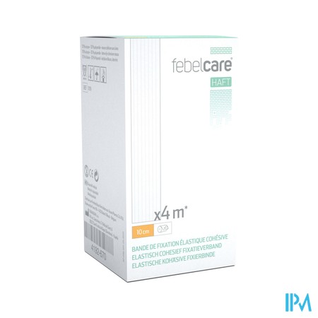 Febelcare Haft Bande Fix.elastiq. Cohesive 10cmx4m