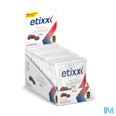 Etixx Sport Gummies 12x40g