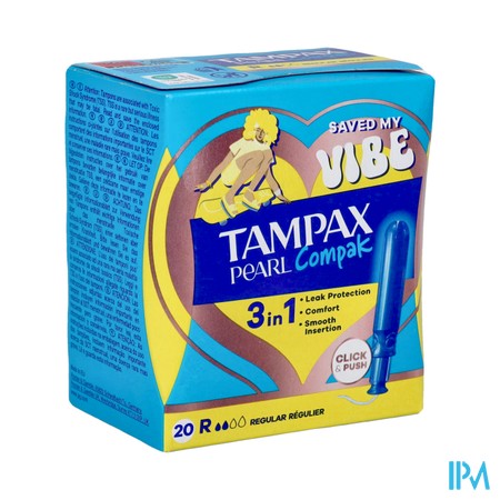 Tampax Pearl Compak Regular 20