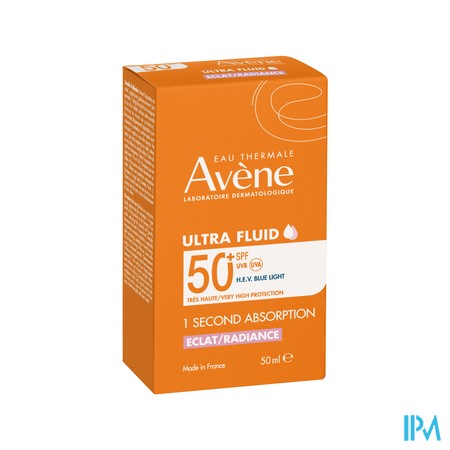 Avene Sol Spf50+ Ultra Fluid Eclat Radiance 50ml