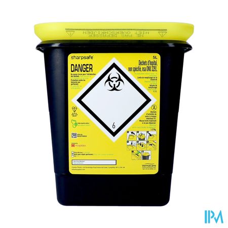 Sharpsafe Container Aiguilles 5l