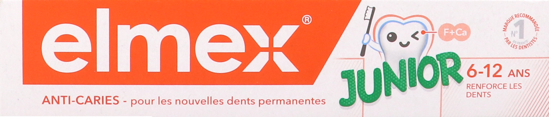 Elmex A/caries Junior Tandpasta 75ml 12