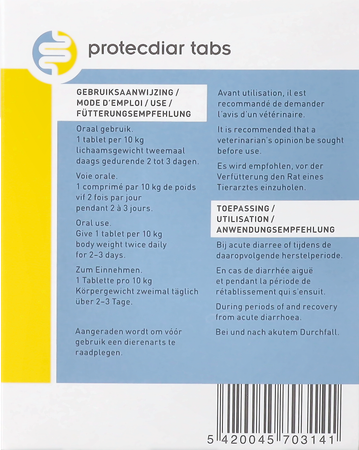 Protecdiar Hond Tabl 100 5