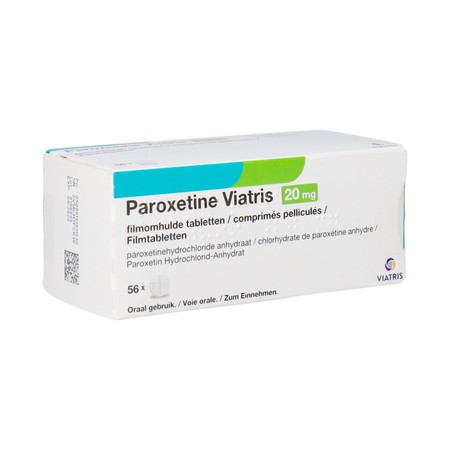 Paroxetine Viatris 20mg Tabl 56 Blister
