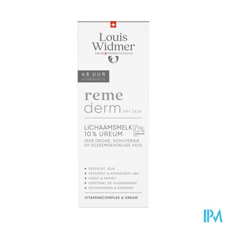 Widmer Remederm Lait Corporel 10%urea N/parf 200ml