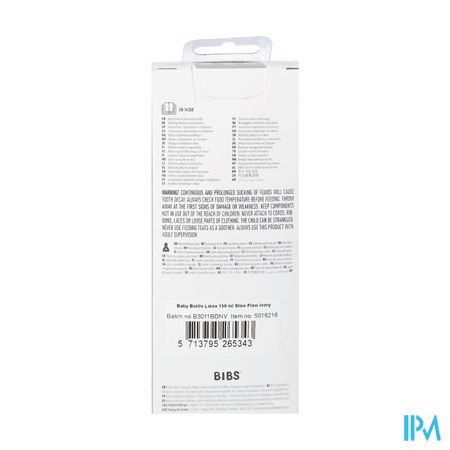 Bibs Zuigfles Complete Set Ivory 150ml