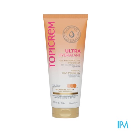 Topicrem Uh Geleidelijke Zelfbruiner Gel Tube200ml