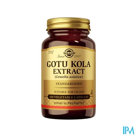 Gotu Kola Aer. Extr (hydrocotyle Asiat.) V-caps100
