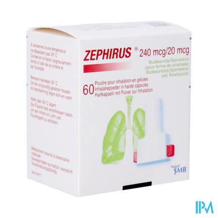 Zephirus 240mcg/20mcg Pdr Inhal. 60 Gel + 1 Inhal.