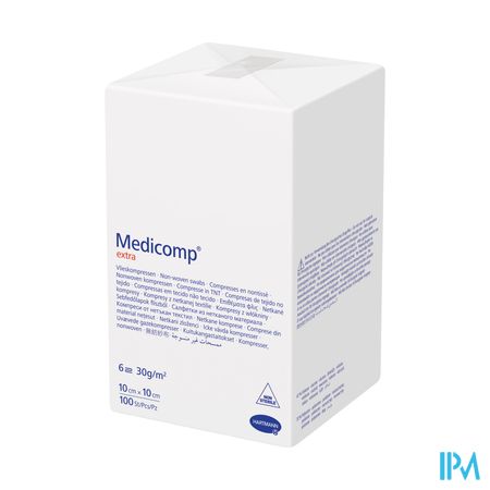 Medicomp 10x10cm 6l. Nst. 100 P/s