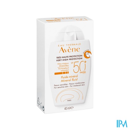 Avene Zon Spf50+ Minerale Fluide 40ml
