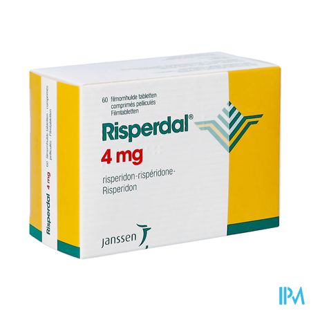 Risperdal 4mg Pi Pharma Comp 60 X 4mg Pip