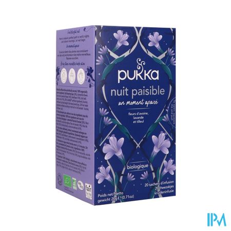 PUKKA INFUS NUIT PAISIBLE SACH 20