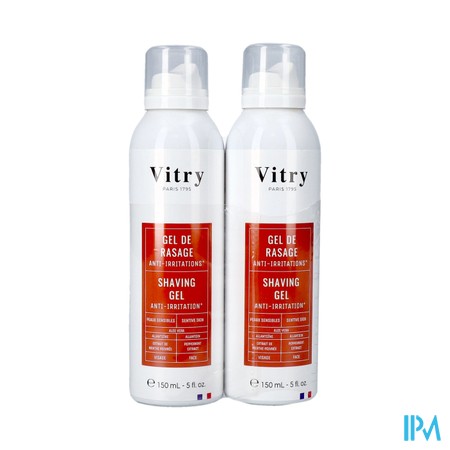 Vitry Scheergel 2x150ml 1+1 Gratis