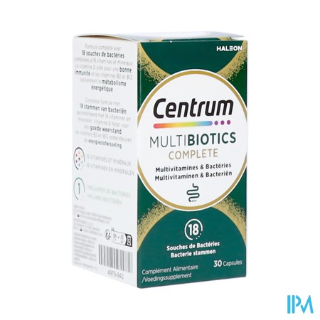 Centrum Multibiotics Complete Comp 30