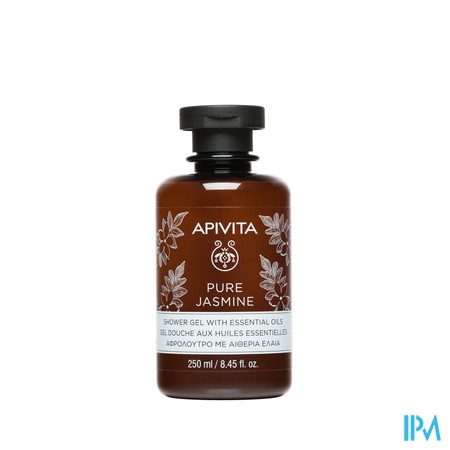 Apivita Pure Jasmine Shower Gel Essent. Oil 250ml