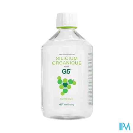 Silicium Organique G5 S/conserv.liq 500ml Bioticas