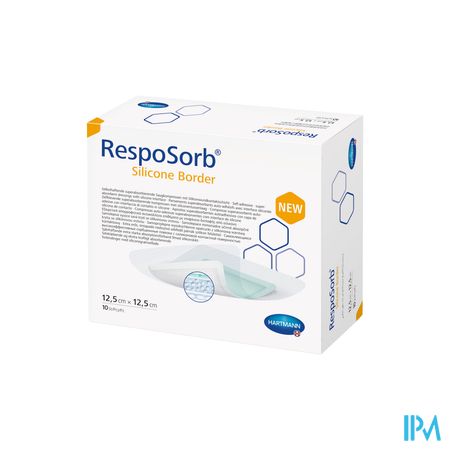 Resposorb Silicone Border 12,5x12,5cm 10 4130021