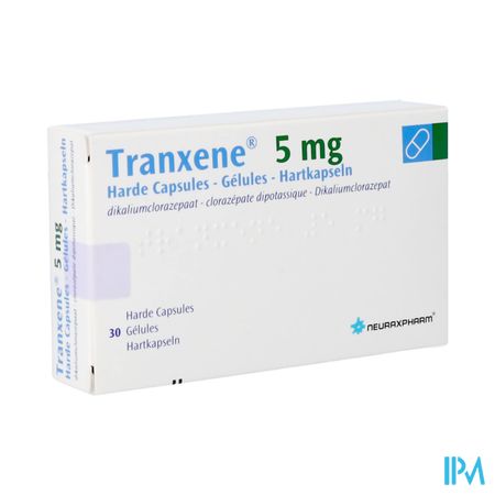 Tranxene Caps. 30 X 5mg