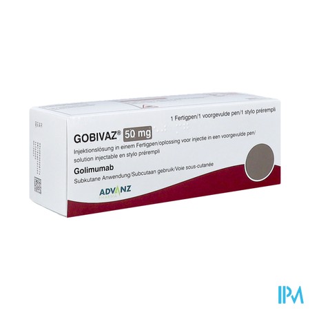 Gobivaz 50mg Opl Inj Voorgevulde Pen 1