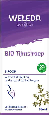 Weleda Sirop Au Thym Bio 200ml
