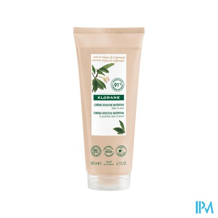 Klorane Lichaam Douchecr Cupuacubloem 200ml Nf