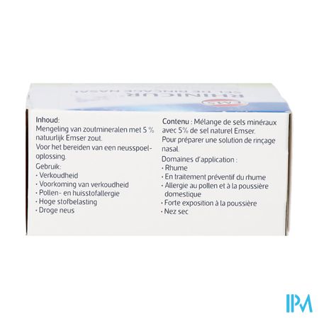 Rhinicur Nasaal Spoelzout Zakje 20x2,5g 1