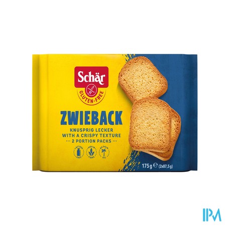 Schar Zwieback Beschuiten 175g Revogan