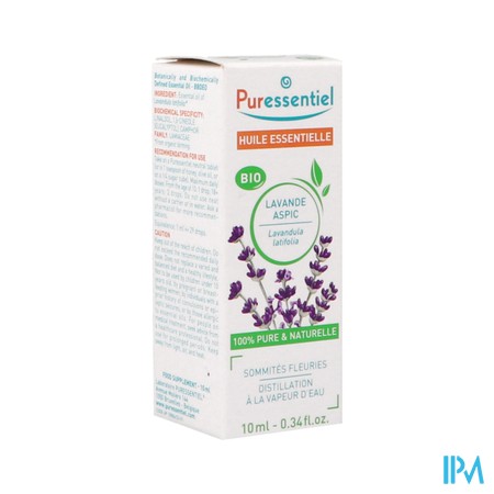 Puressentiel He Lavande Aspic Bio Exp.10ml