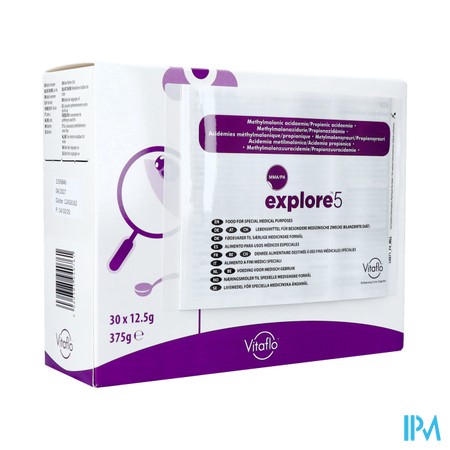 Mma/pa Explore 5 N/gearomatis. Pdr Zakje 30x12,5g
