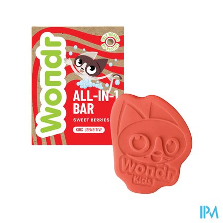 Wondr Kids Bar Sweet Berries 55g