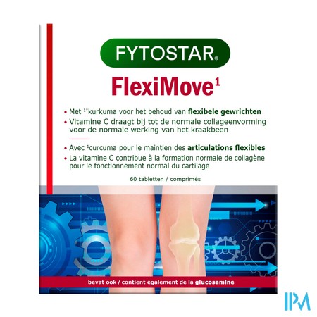 Fytostar Flexi Move Curcumine + Glucosam. Comp 60