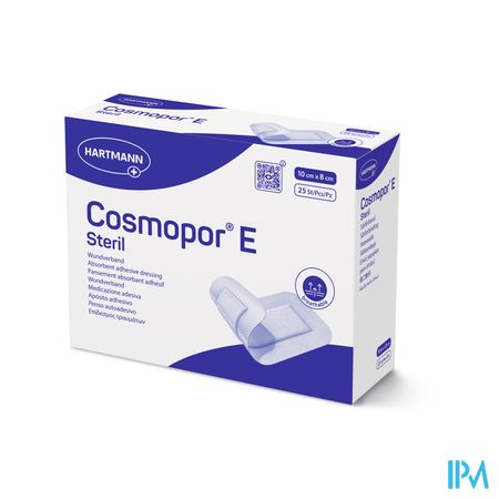 Cosmopor E Latexfree 10x8cm 25 P/s