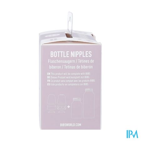 Bibs Zuigfles Spenen Latex Duopack Slow